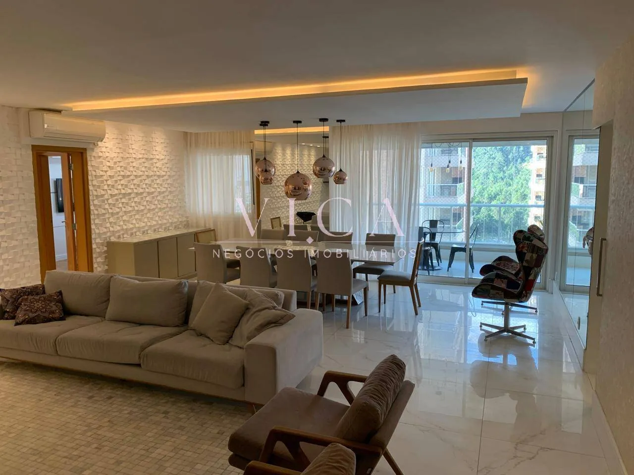 Imagem Boulevard Tamboré|168m² Mobiliado 3 Suítes 3 vagas|R$ 15.800/mês aluguel