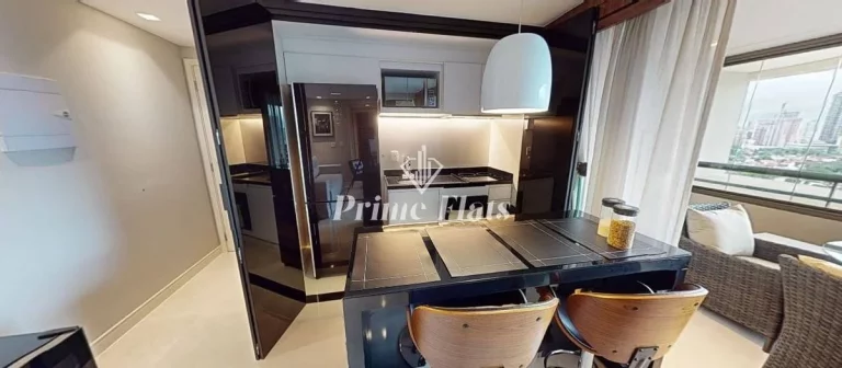 Imagem Flat disponível para locação no Gran Estanconfor Veranda Berrini, com 60m², 2 dormitórios e 1 vaga