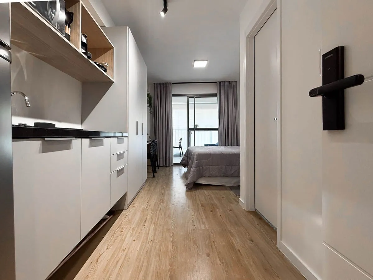 Imagem Apartamento com 1 Quarto para alugar, 26m² - Moema