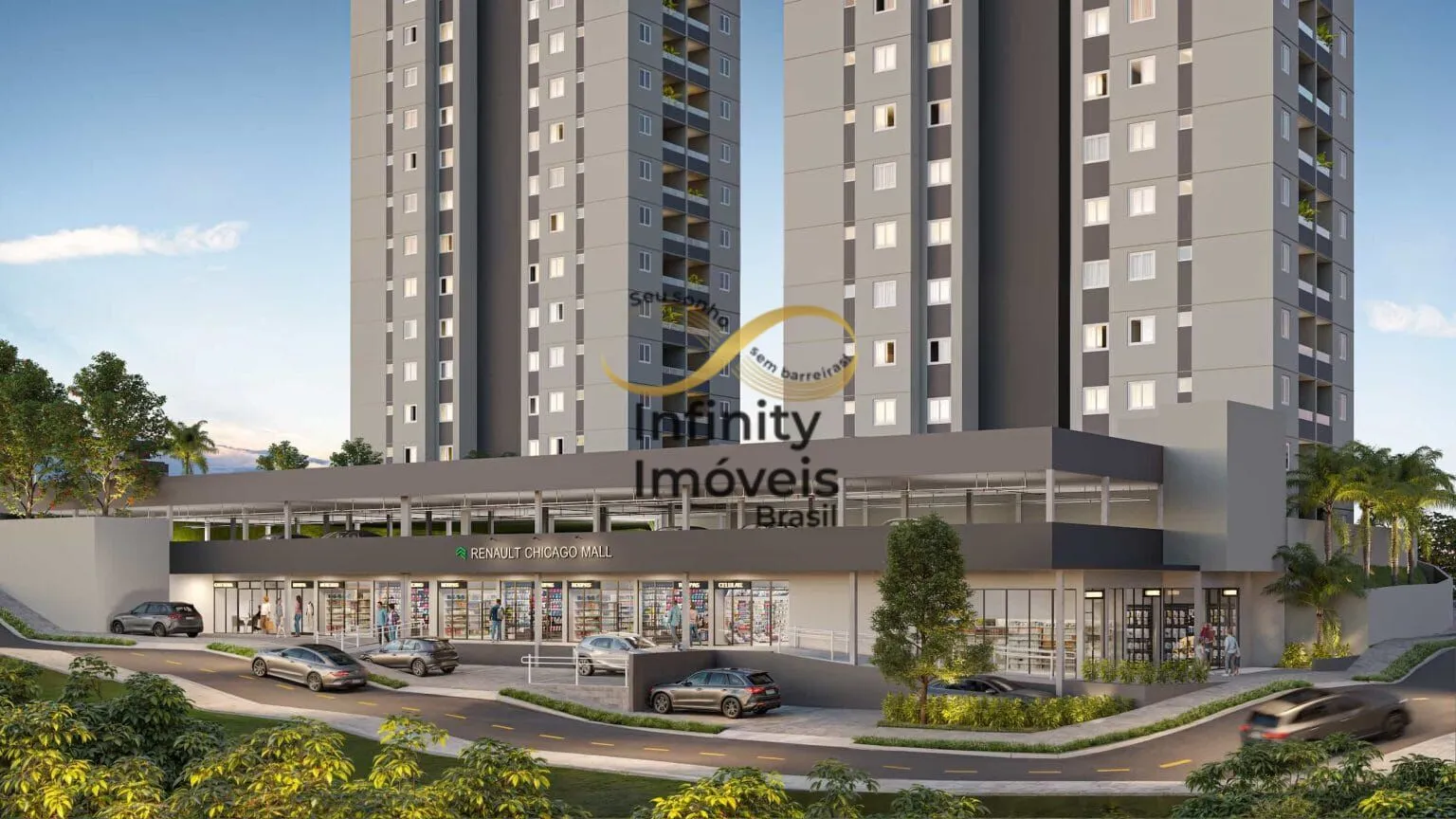 Imagem Chicago - Apartamento à venda no bairro São Damião - Vespasiano/MG