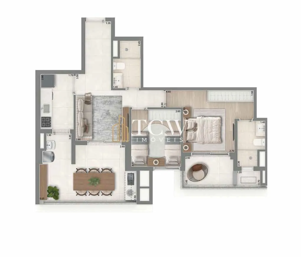 Imagem Apartamento à venda no bairro Vila Mariana - São Paulo/SP, Zona Sul