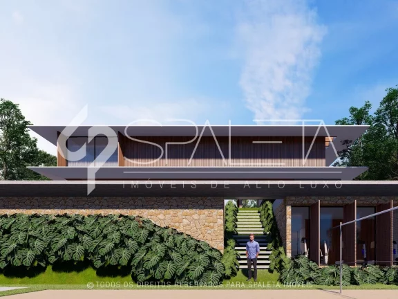 Imagem Excelente terreno com projeto por Padovani Arquitetos à venda na Quinta da Baroneza