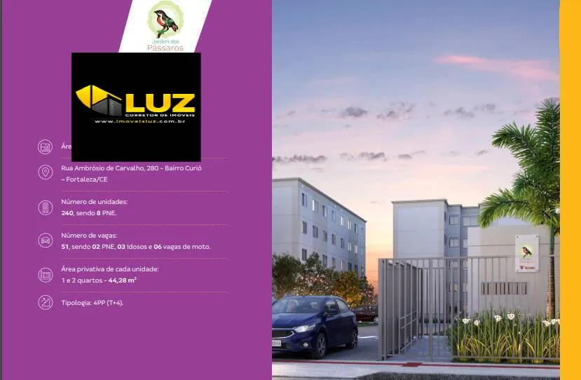 Imagem RECANTO MARAPONGA - APARTAMENTOS NA MARAPONGA EM FORTALEZA/CE