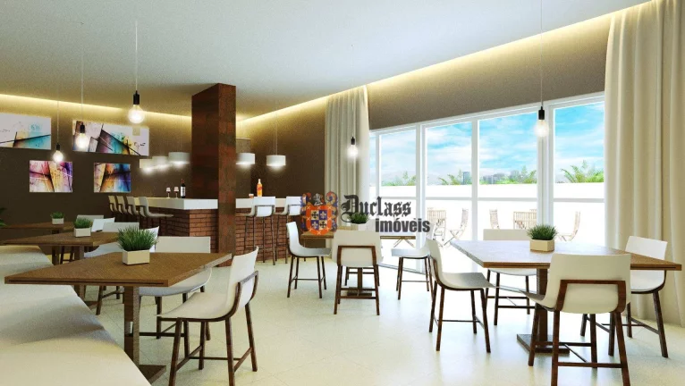 Imagem Apartamento com 2 dormitórios à venda, 73,83 m² a partir de R$ 702.493, - Astúrias - Guarujá/SP