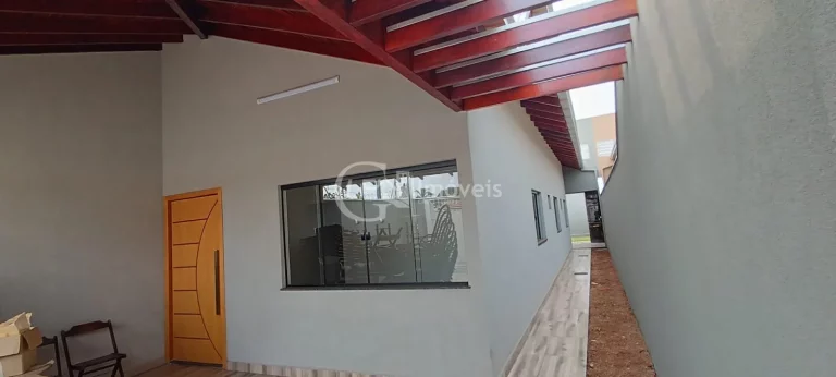 Imagem Casa à Venda em Campo Grande-MS 3 quartos, 1 suíte, 1 sala, 3 vagas de garagem, 98m² - Vila Santo Amaro!