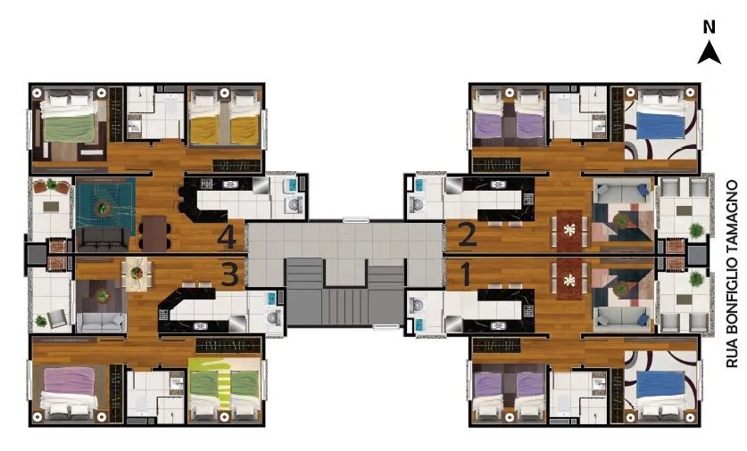 Imagem Apartamento à venda em Caxias do Sul, Esplanada, com 2 quartos, 51.35m2
