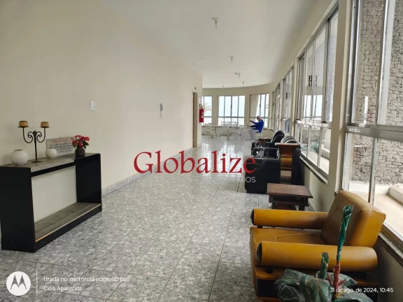 Imagem Apartamento com 2 dormitórios e varanda de frente á venda R$ 746.000,00 no bairro Aparecida em Santos -SP.