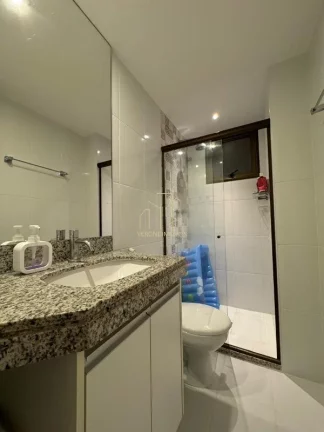 Imagem Lindo apartamento alto padrão com três suítes vista mar a venda na Colina A em Patamares
