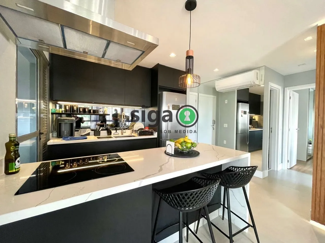 Imagem Apto à venda MOBILIADO com 70m², 2 quartos, 1 suite, 1 vaga com vista para o Jardim Europa