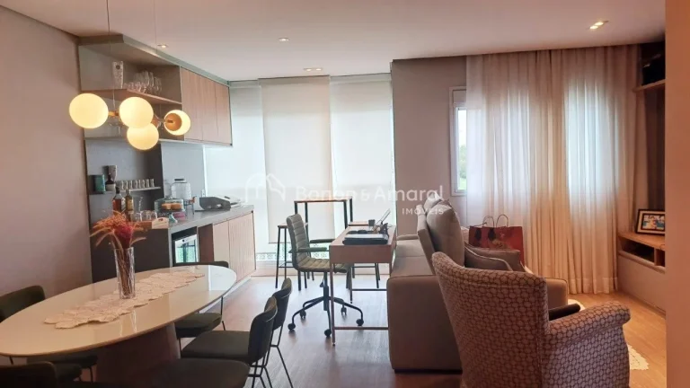 Imagem Este apartamento encanta pela integração dos ambientes e pela funcionalidade. A área social é co...