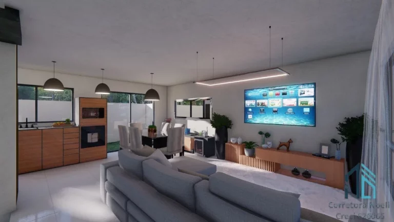 Imagem Sobrado a venda, novo com terraço, ótimo acabamento 03 quartos c/suíte, no Pinheirinho em Curitiba PR