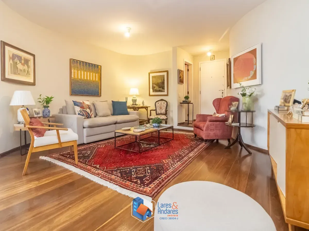 Imagem Apartamento para venda em Moema com 4 quartos, sendo 1 suíte, 170m²