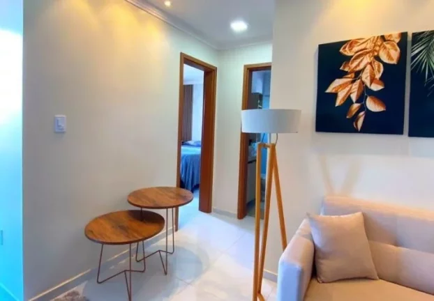 Imagem Apartamento Moderno e Totalmente Mobiliado na Melhor Localização dos Bancários!