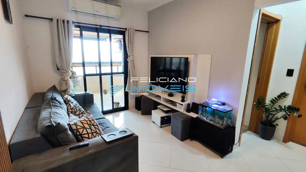 Imagem Apartamento com 2 quartos, Guilhermina, Praia Grande - R$ 530 mil, Cod: 7382