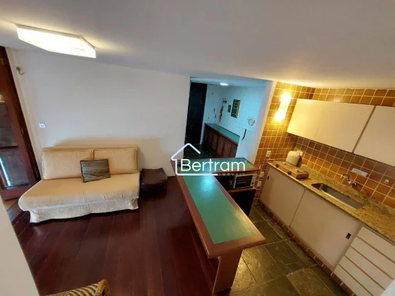 Imagem Apartamento com 1 dormitório para alugar, 32 m² por R$ 3.742,04/mês - Condomínio Porto Bracuhy - Angra dos Reis/RJ