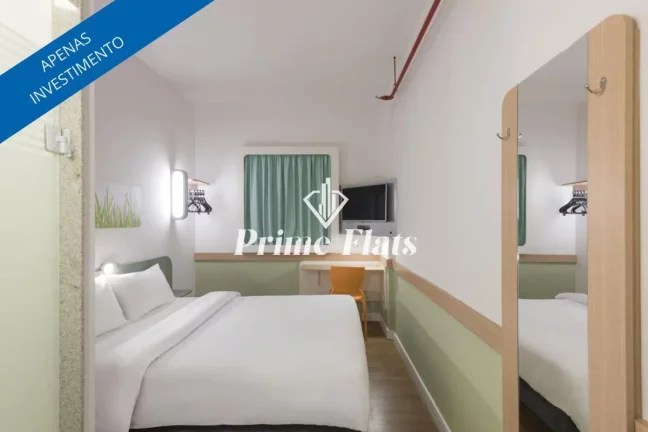 Foto do imóvel Flat disponível para venda no Ibis Budget São Bernardo do Campo, com 12m², 1 dormitório e 1 vaga de garagem em Praça Samuel Sabatini