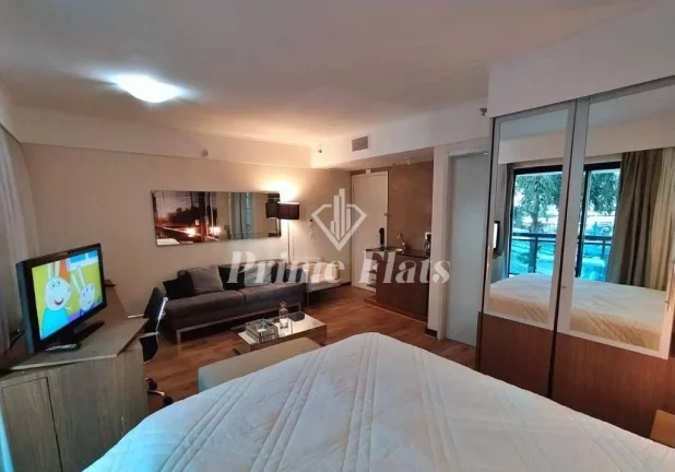 Imagem Flat disponível para venda no Meliá Ibirapuera, com 35m², 1 dormitório e 1 vaga