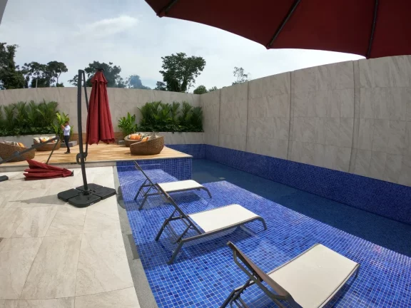Foto do imóvel Apartamento de 2 e 3/4 suíte e varanda piso em porcelanato com Shopping Bosque Grão Pará Colégio Equipe no Cidade Cristal Bairro Planejado de Belém