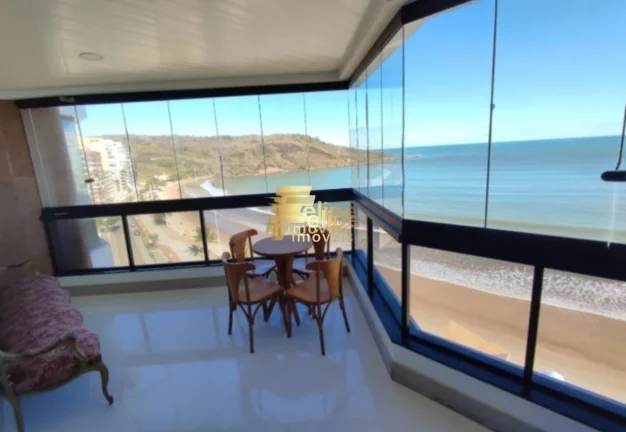 Foto do imóvel EXCELENTE APARTAMENTO FRENTE MAR DISPONÍVEL PARA LOCAÇÃO NA PRAIA DO MORRO EM GUARAPARI/ES!