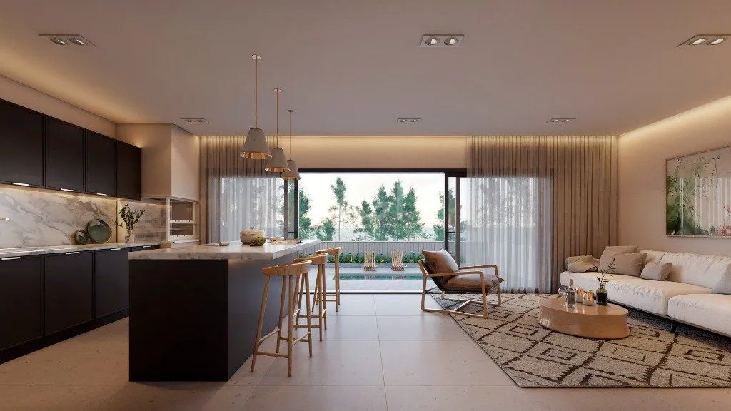 Imagem Casa Condominio para Venda - 288m², 3 dormitórios, sendo 3 suites, 4 vagas - Centro