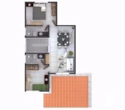Imagem Casa Duplex à Venda | Villa Beethoven | Bairro Uruguai