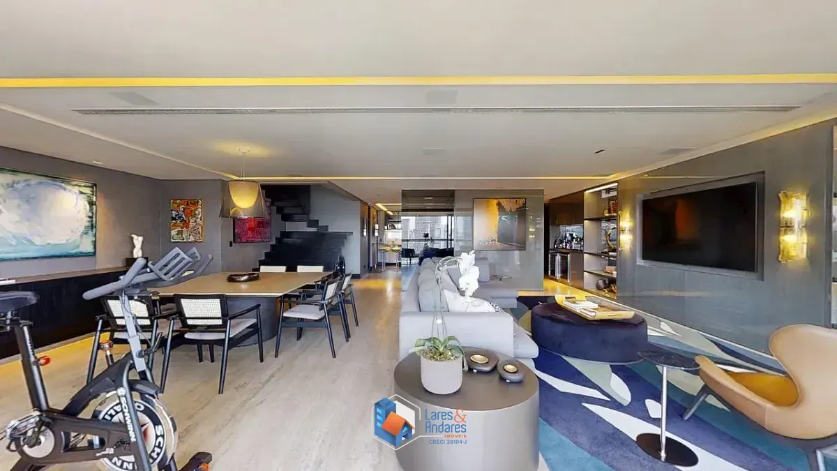 Imagem Cobertura para venda em Itaim Bibi com 2 quartos, sendo 2 suítes, 500m²