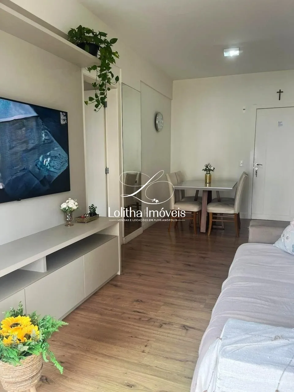 Imagem APARTAMENTO À VENDA COM 2 QUARTOS E 1 VAGA DE GARAGEM NO ITACORUBI - FLORIANÓPOLIS/SC