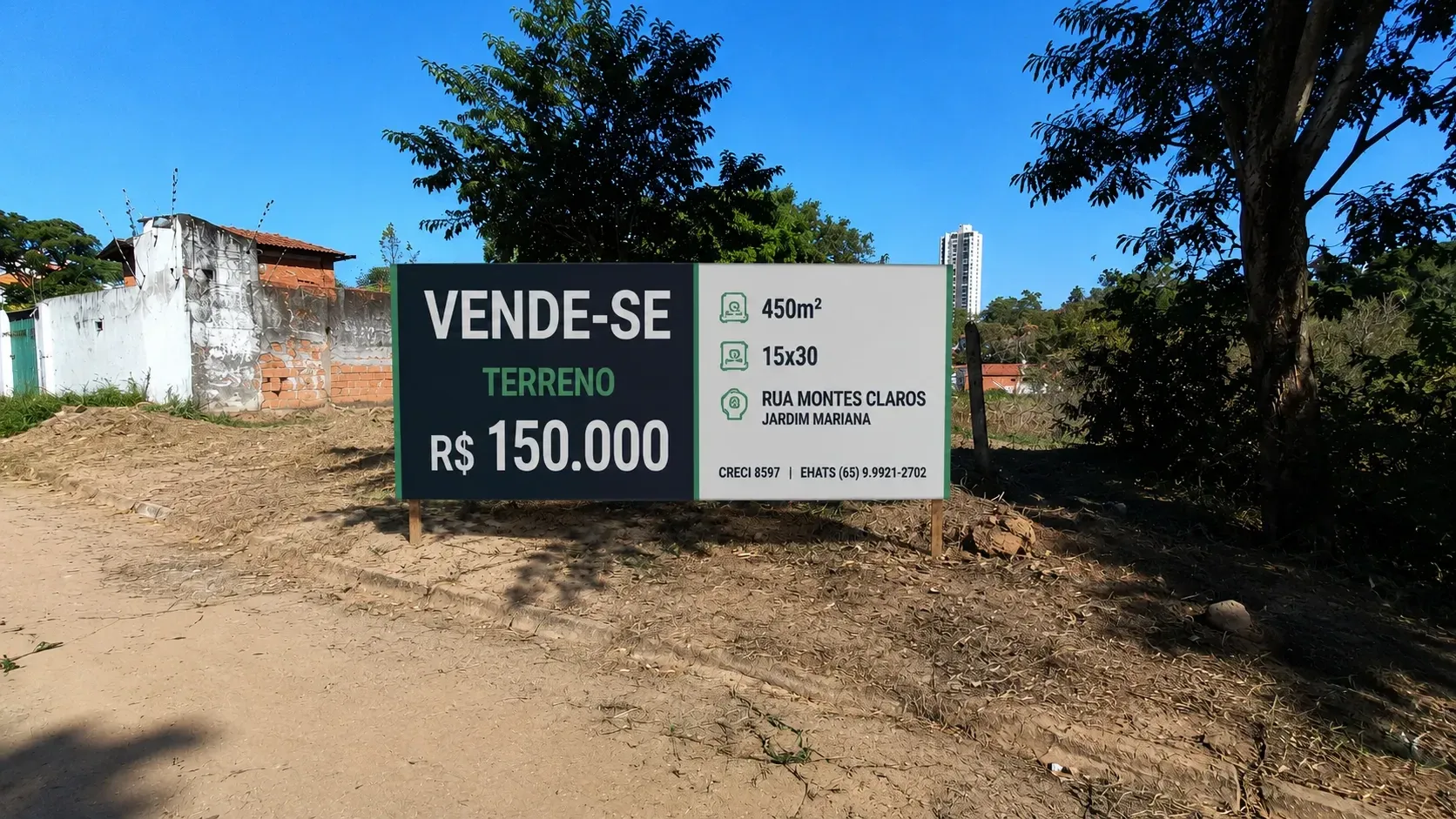 Imagem Terreno à Venda, 450 m² em Jardim Mariana - Cuiabá