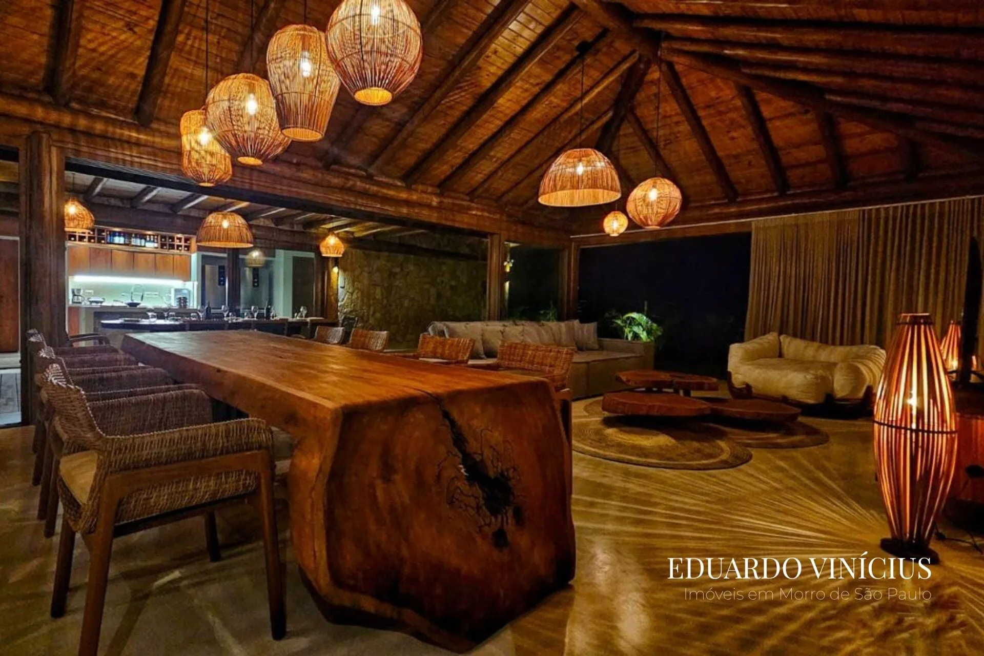Imagem Dolce Vita Praia - Casa Luxuosa com 5 Suítes e 600m² À Venda na Quarta Praia do Morro de São Paulo