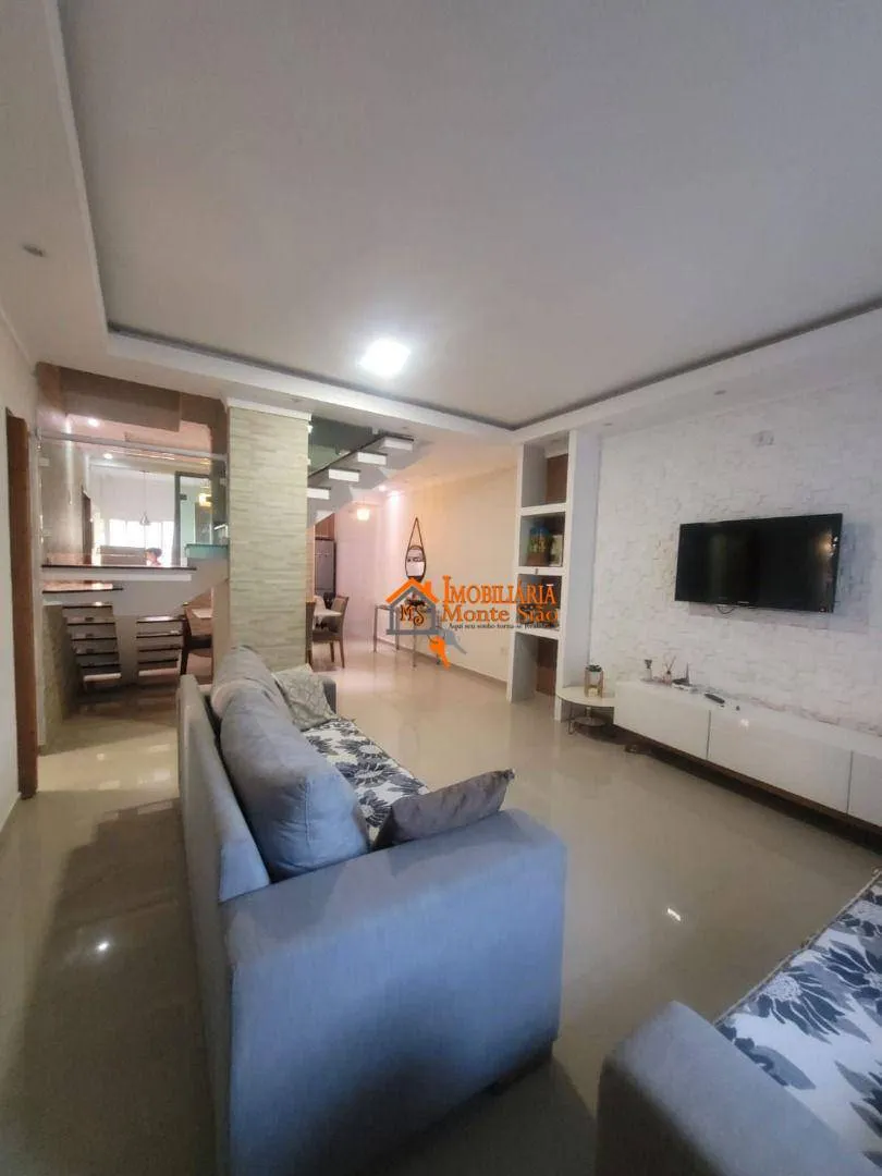 Imagem Sobrado com 3 dormitórios à venda, 150 m² por R$ 950.000,00 - Carmela III - Guarulhos/SP