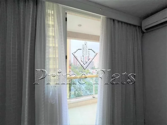 Imagem Flat disponível para venda no HB Hotels Sequóia Alphaville, com 57m², 1 dormitório e 1 vaga