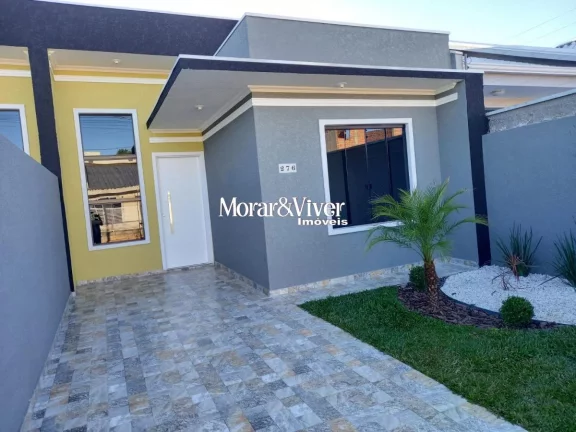 Casa para Venda em Fazenda Rio Grande, Eucaliptos, 3 dormitórios, 1 suíte, 2 banheiros, 2 vagas em Rua dos Guaranás
