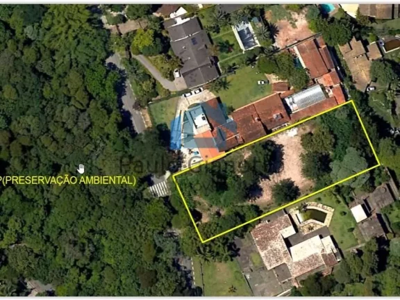 Foto do imóvel Área Projeto Aprovado c/ 4 casas Condomínio Granja Viana em Rua das Camélias