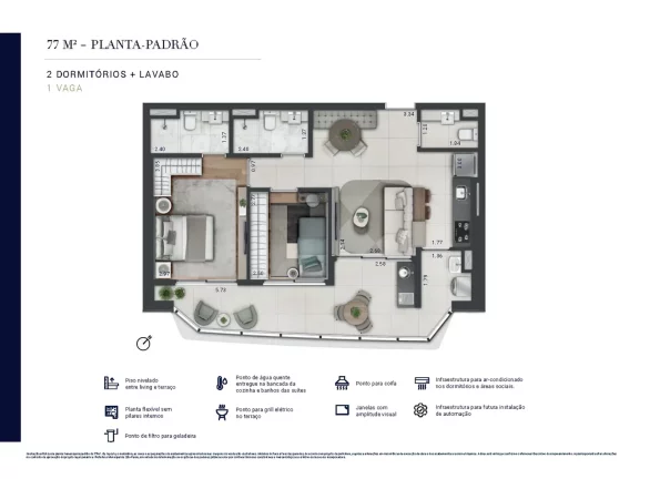 Foto do imóvel Parque Global - PG Residences em Marginal Pinheiros