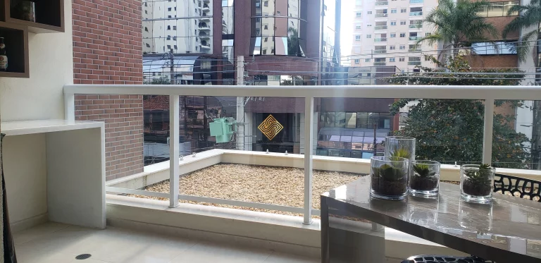 Imagem APARTAMENTO 48,40M², 1 SUÍTE, TERRAÇO COM 1 VAGA DE GARAGEM COBERTA A VENDA - MOEMA- SÃO PAULO / SP - ZONA SUL
