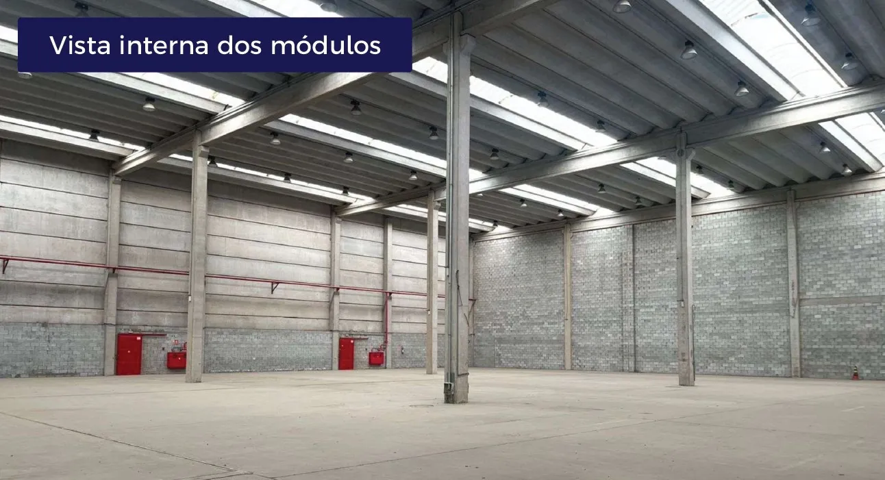 Imagem Galpão comercial para locação com 14 vagas de garagem e 1.385m² de área.