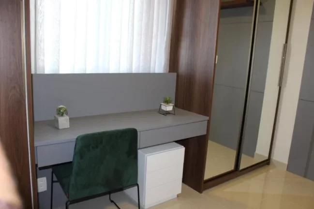 Imagem Apartamento decorado e mobiliado para Locação na Santa Monica com 3 suites