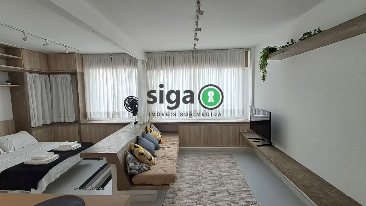 Imagem Apartamento de 60 metros - com 1 dormitórios na Santa Cecilia 60.