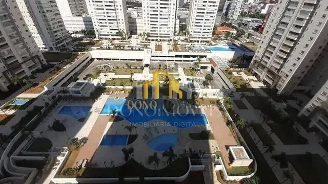 Imagem Apto para Locação no Domo Life com 155m², vista piscina- Centro SBC