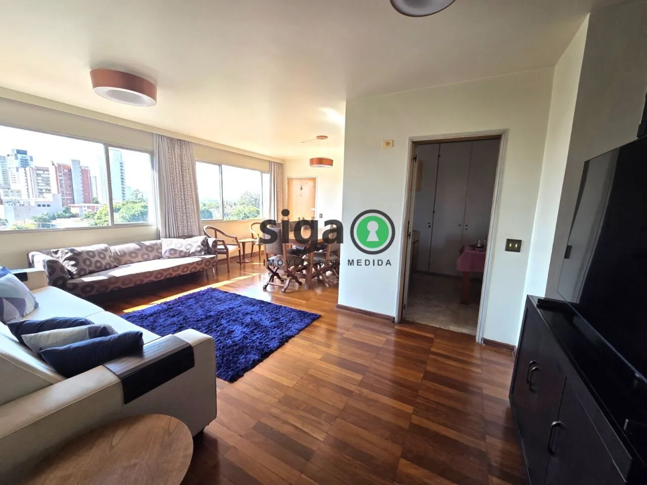 Foto do imóvel Apartamento 3 Quartos com 1 suíte, 2 vaga de garagem, 126m² á Venda Santo Amaro