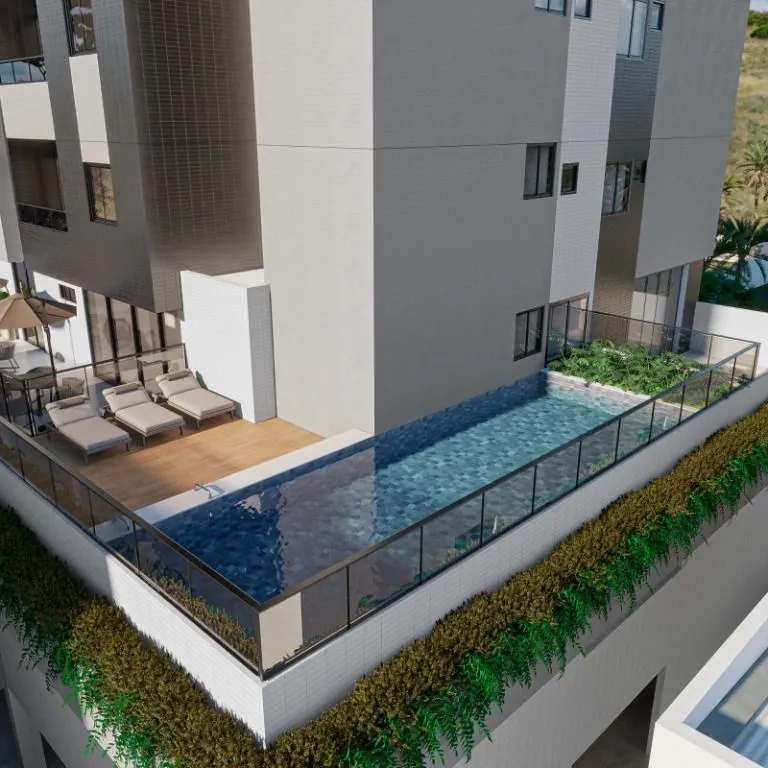 Imagem Apartamento com 1 dormitório à venda, 35 m² por R$ 311.479,00 - Bessa - João Pessoa/PB
