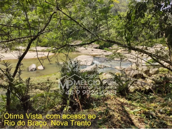 Imagem Sítio a VENDA, com casa a beira de riacho, em Nova Trento Distância da cidade de 13Km, de fácil acesso. De área com 5.000m² com escritura,
