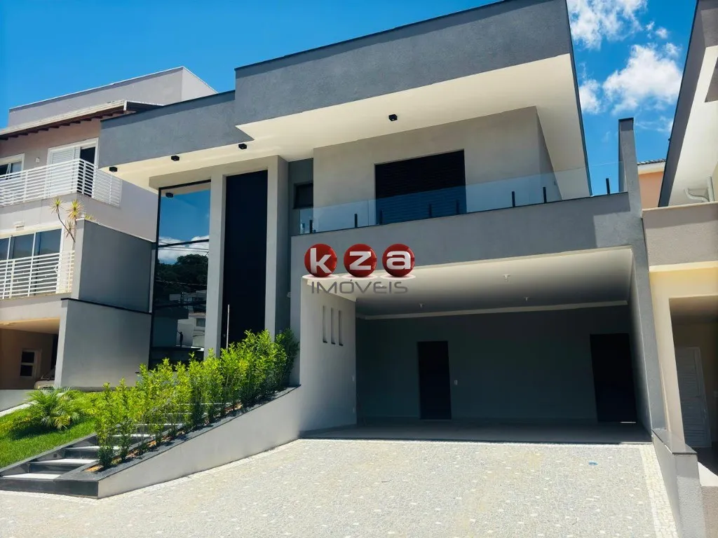 Imagem Casa de alto padrão a venda no Condomínio Portal do Jequitibá em Valinhos-SP: 4 quartos, 3 suítes, 4 vagas de garagem, 244m² de área.