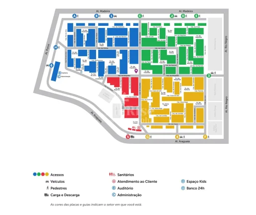 Imagem Loja térrea para alugar Centro Comercial Alphaville 128m² - R$14.900 pacote, - Alphaville, Barueri, SP