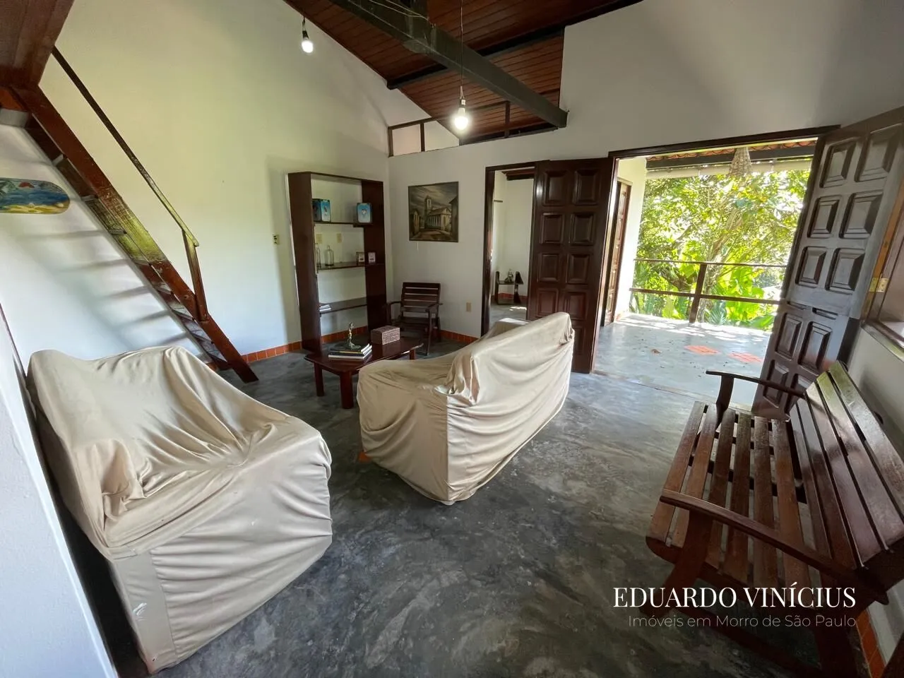 Imagem Casa 2 Dormitórios com Jardim na Lagoa em Morro de São Paulo