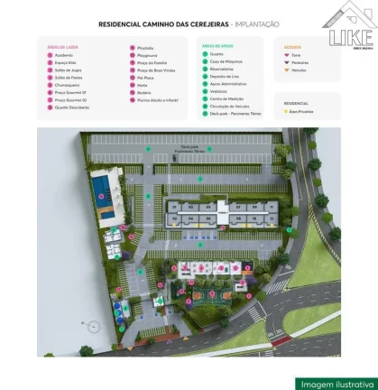 Imagem Lançamento Campo das Cerejeiras - MRV - Cidade Sete Sois