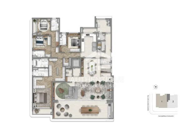 Imagem CASA GABRIELE CAMPO BELO - Apartamento à venda no bairro Campo Belo - São Paulo/SP, Zona Sul