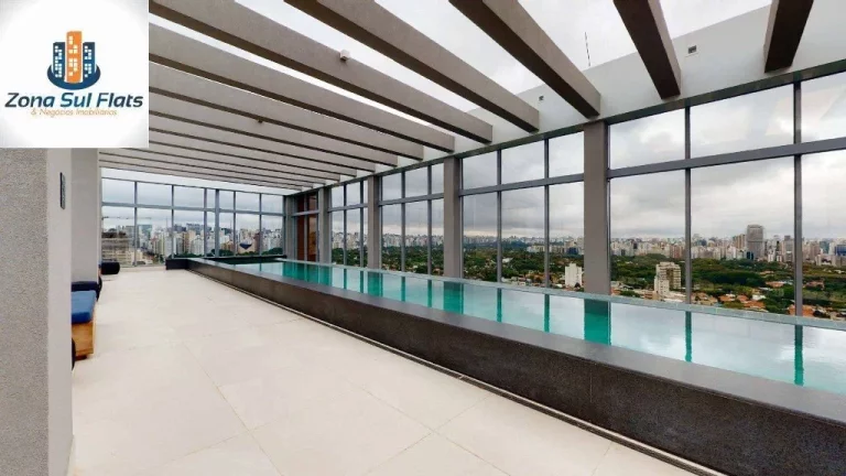 Imagem Apartamento Mobiliado à Venda Em Pinheiros Com 1 Suíte e 2 Vagas