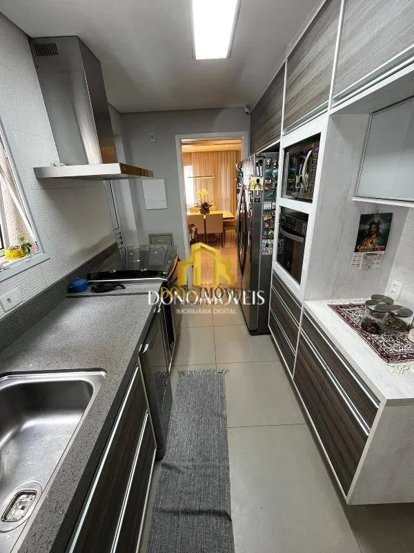 Imagem Apto venda 3 dorm vista piscina, 123m Cond Domo Life Centro SBC SP