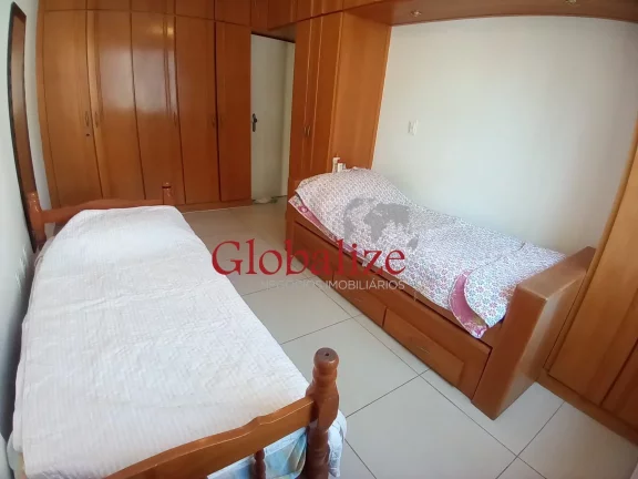 Imagem Apartamento a venda com 3 quartos, dependência, vista lateral para o mar no bairro Pompéia em Santos por R$850.000,00